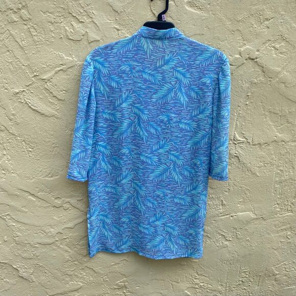 Tropical vintage woman’s top resort wear - Picture 4 of 5